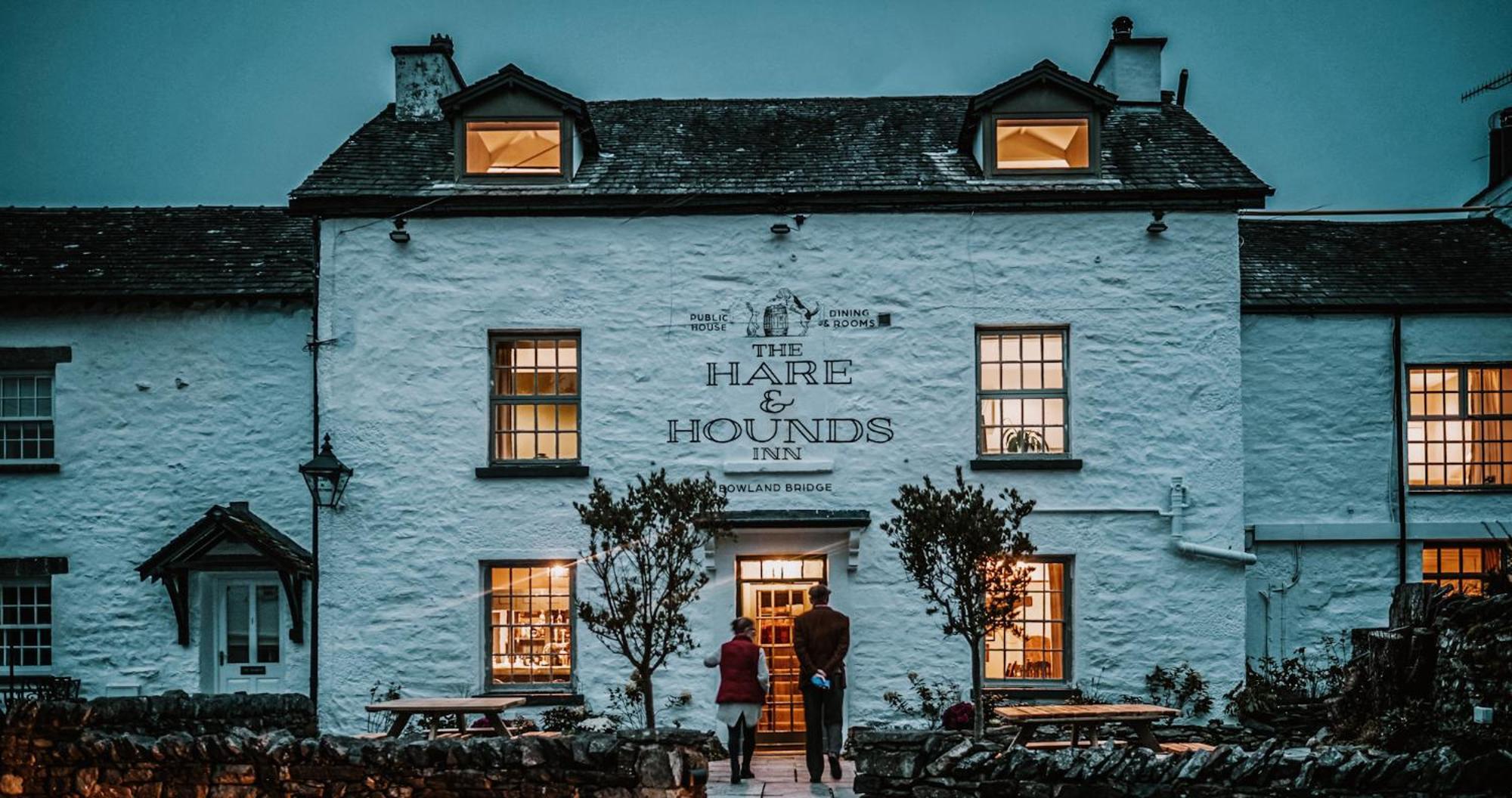 The Hare & Hounds Inn Bowland Bridge エクステリア 写真